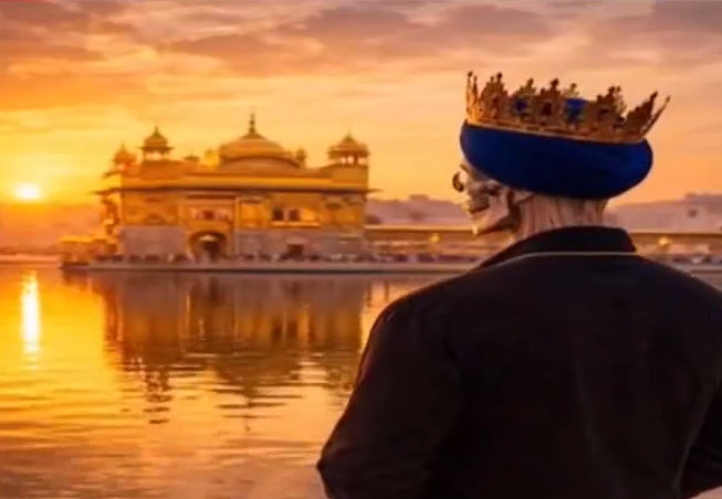 ਸ੍ਰੀ ਦਰਬਾਰ ਸਾਹਿਬ ਵਿਖੇ AI ਵੀਡੀਓ ਰਾਹੀਂ ਬੇਅਦਬੀ: ਕੰਕਾਲ ਨੂੰ ਪੱਗ ਬੰਨ੍ਹ ਤੇ ਜੁੱਤੀਆਂ ਸਮੇਤ ਪਰਿਕਰਮਾ 'ਚ ਦਿਖਾਇਆ